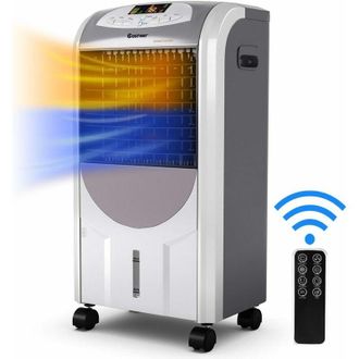 Costway Costway Acondicionador De Aire Calor Fr&iacute;o De 2000w / 75w Enfriamiento/temporizador 8h / Tanque De Agua 7l / &Aacute;ngulo 70 &deg; / Control Remoto Calefacci&oacute;n P