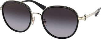 Coach HC7129 C6179 50028G Womens Sunglasses Black Size 54
