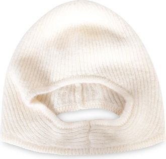 Jacquemus La Capuche Gros Grain - Dames - Hoeden - Wit - ONE Size - Wol - Accessoires