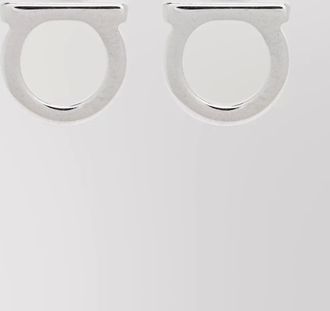 Ferragamo small gancini stud earrings