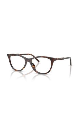 Dolce & Gabbana 55mm Cat Eye optical glasses in Tortoise at Nordstrom