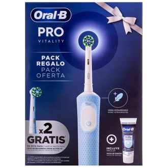 Braun Cepillo Electrico Oral-b Pro Vitality + 2 Recambios + Pasta Advance