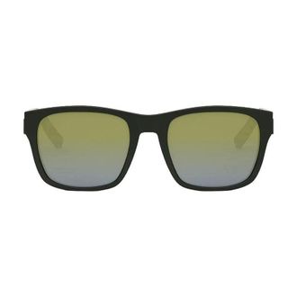 Dior DIORB23S2F55H7 Square Mirror Lens Sunglasses - Black