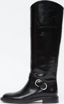 Rag & Bone Womens Hayden Riding Boot In Black