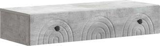 vidaXL Mesa Lateral Montada En La Pared 87,5 X 34,5 X 17 Cm Vidaxl