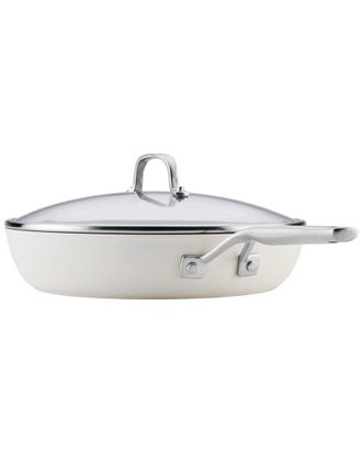 KitchenAid Kitchenaid Hard-Anodized 12.25In White Ceramic Induction Skillet