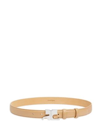 Courr&egrave;ges Cintura con fibbia - Toni neutri