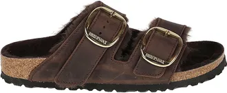 Birkenstock Arizona BB Leather Shearling Sandals