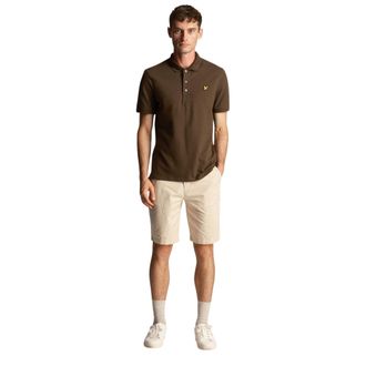 Lyle & Scott Heren Anfield Chino Shorts (Ecru)