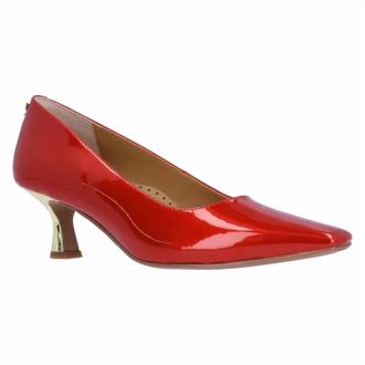 J. Rene&eacute; Womens Ellsey Pumps In Red Patent
