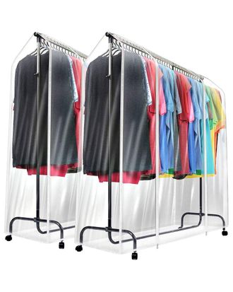 Sorbus Set Of 2 Garment Rack Covers (Rack Not Included)