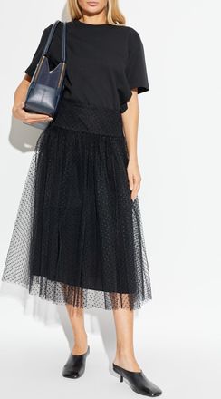 Zimmermann Tulle Skirt, Womens, Black