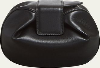 Gabriela Hearst Demi Lamb Leather Clutch Bag
