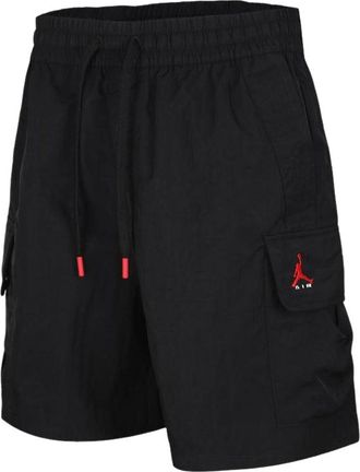 Nike Jordan Air Jordan Brooklyn Woven Cargo Shorts Black University Red IM8968-010