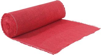vidaXL Rollo De Yute 160 X 1500 Cm Rojo Vidaxl