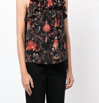 Ulla Johnson Womens Tulip Top In Black