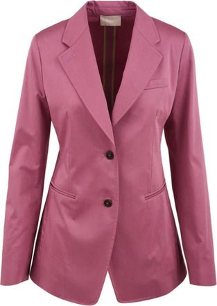Drumohr Stijlvolle Damesjas - Dames - Blazers - Paars - XS - Jassen