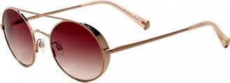 Kate Young for Tura Womens K556-RGD-50 K556 50 RGD Jasmin Sunglasses - Rose Gold - One Size