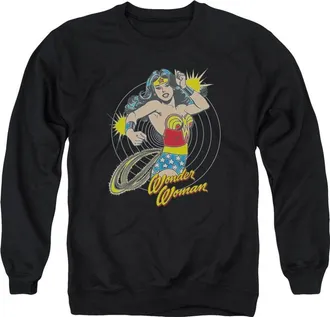 Gildan DC Comics Spinning Adult Crewneck Sweatshirt