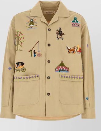 Baziszt denim shirt jacket