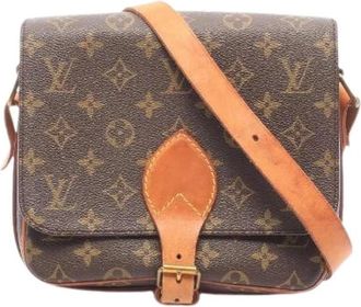 Louis Vuitton Pre-owned Borsa a tracolla Cartouchiere MM in tela Monogram - - Pre-owned - Donna - Marrone - ONE SIZE