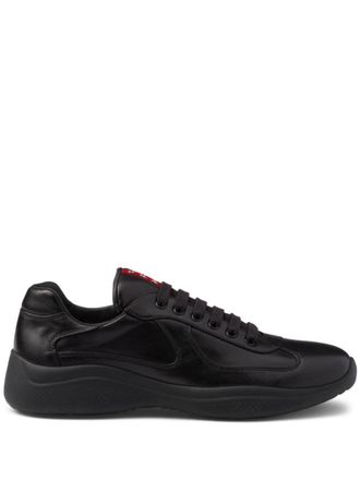 Prada AmericaS Cup Leather Sneakers