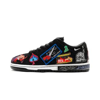 Nike Fitness, Heren, Veelkleurig, 41 EU, Dunk SB Low Pro QS Neckface