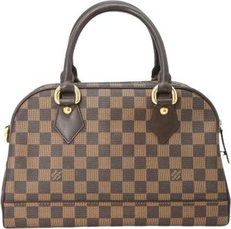 Louis Vuitton Pre-owned Handbags, female, Brown, Size: ONE SIZE Pre-owned Damier Canvas Handbag