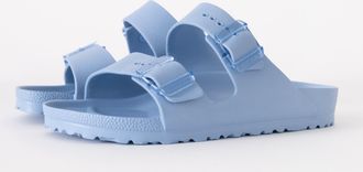 Birkenstock Womens Arizona Sandals in Light Blue - Size UK 7.5
