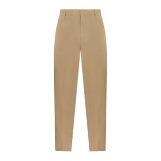 Emporio Armani Heren, Broeken, Beige, Maat: 2XL Leer