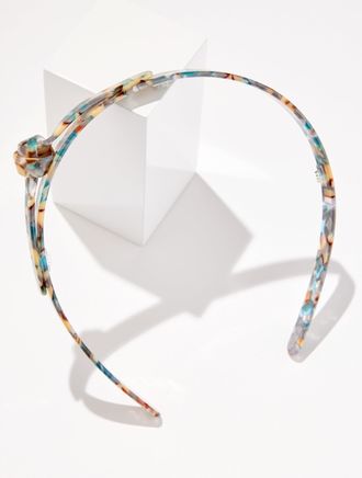 Talbots Knotted Slim Headband - Sierra Brown - 001 Talbots