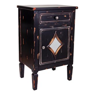 Wanderlust Deco Wanderlust Deco - Mesita De Madera Negro 48x36x76