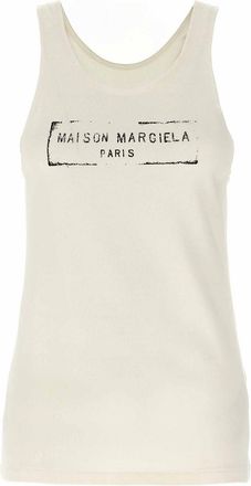 Maison Margiela Logo Tank Top