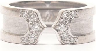Cartier Silver Band Ring (Pre-Owned)