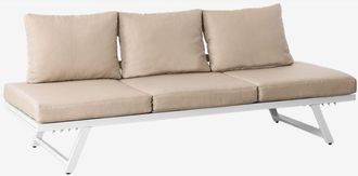 Sklum Sklum - Divano da giardino reclinabile a 3 posti Libanc