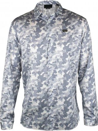 Philipp Plein Overhemd Grijs