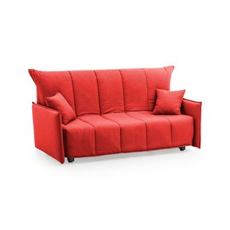 Talamo Italia Sofa Cama Allyson, Sof&aacute; De 3 Plazas, 100% Made In Italy, Sof&aacute; De Sal&oacute;n Con Apertura Trolley Con Apertura Trolley, En Tela Acolchada, Con Reposabrazos 
