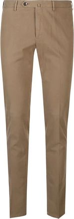 Pantaloni Torino Beige Superslim Broek - Heren - Chinos - Beige - L - Broeken