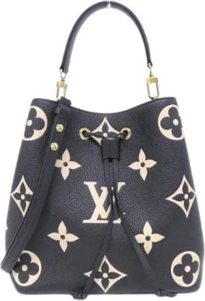 Louis Vuitton Pre-owned Neo Noe Monogram Empreinte Shoulder Bag - Pre-owned - Mujer - Negro - ONE SIZE