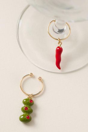 Anthropologie Cocktail Charms, Set of 2