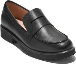 Cole Haan Gwendolyn Penny Loafer in Black Wp Leather at Nordstrom Rack, Size 5.5