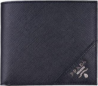 Prada SS26 Saffiano Leather Wallet Black 2MO513-QME-F0002