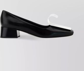Prada leather pumps