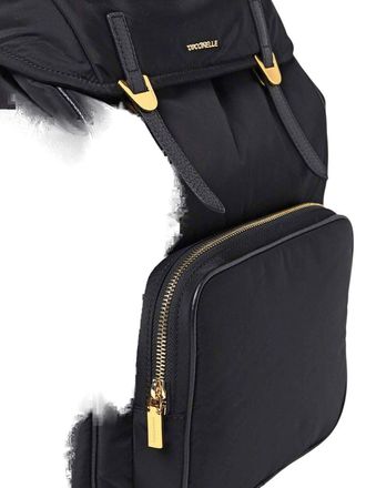 Coccinelle Womens Backpack Black Polyester Bags - Backpacks