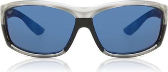 Costa 6S9020 Saltbreak Polarized BK 18 OBMP Mens Sunglasses Silver Size 64
