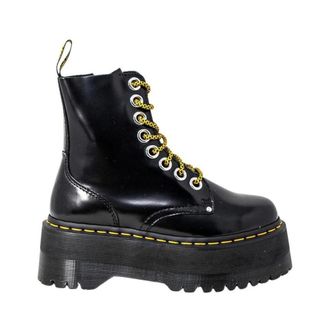 Dr. Martens Lace-up Boots, female, Black, Size: 11 US Platform Lace-Up Boots