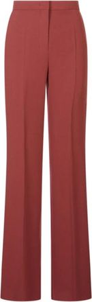 Max Mara Dames, Broeken, Rood, Maat: 2XS