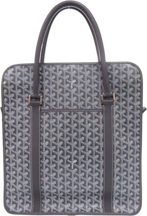 Goyard Gray Coated Canvas Tote Bag (Pre-Owned)