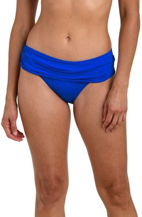 La Blanca Island Goddess Hipster Bikini Bottoms in Lapis at Nordstrom, Size 14