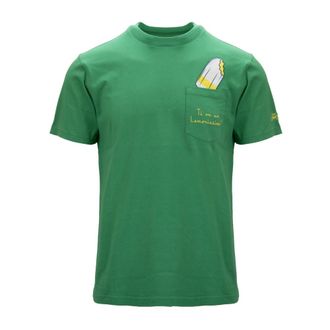 MC2 Saint Barth T-Shirts, male, Green, Size: S T-shirt